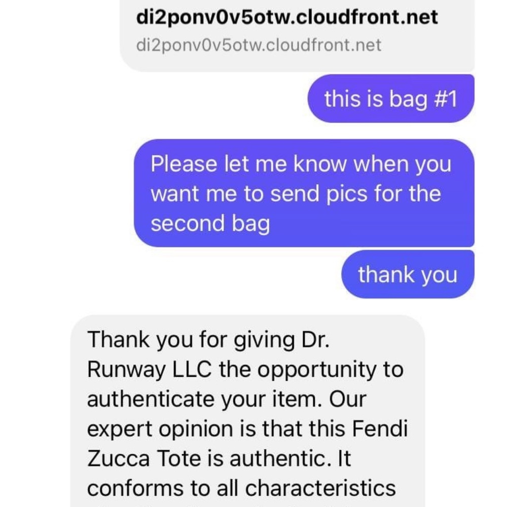 Fendi zucca tote - Picture 4 of 14